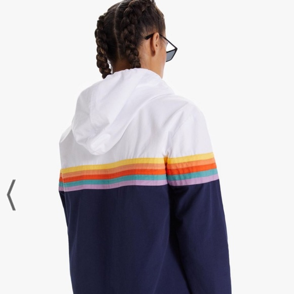 NWT MOTHER Denim Off The Lip Retro Jacket, size Large - Picture 4 of 13